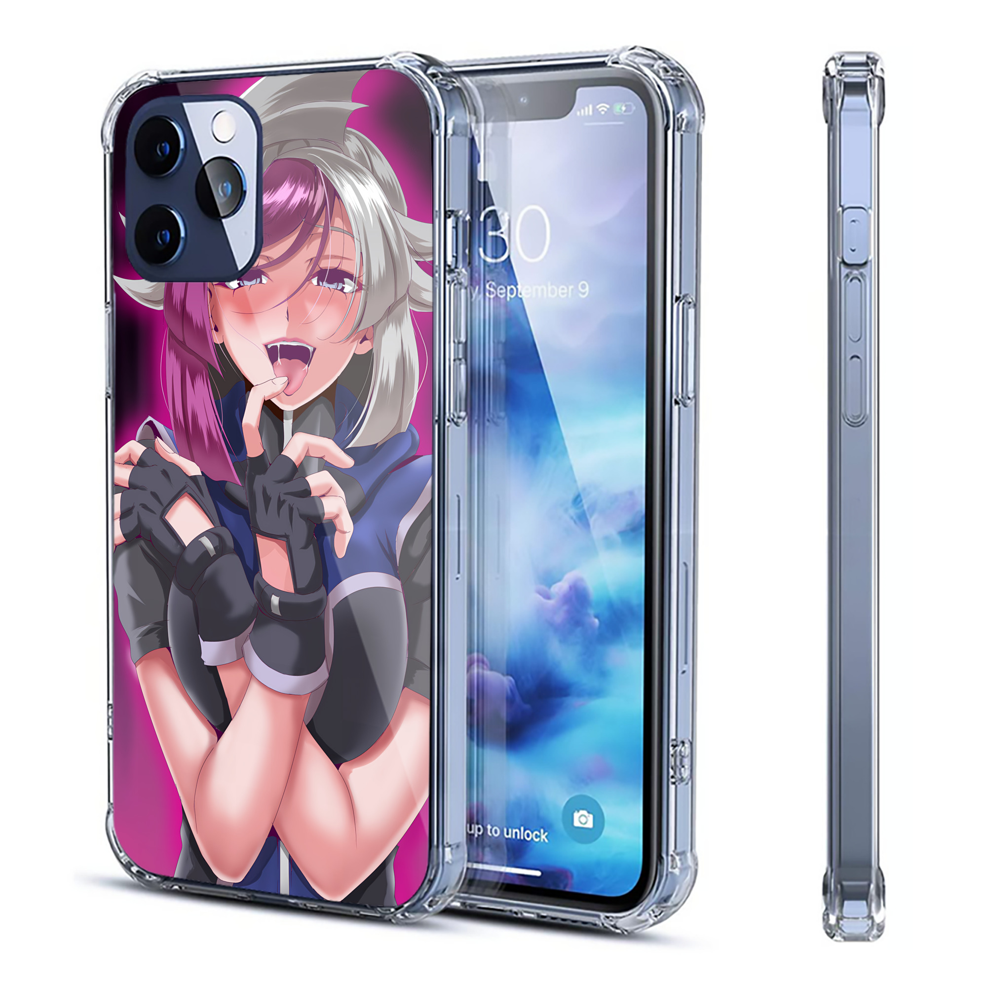 （画像用） 遊☆戯☆王 Yu-Gi-Oh! 【iPhone 12シリーズ対応】透明スマホケース（クリアソフトケース）